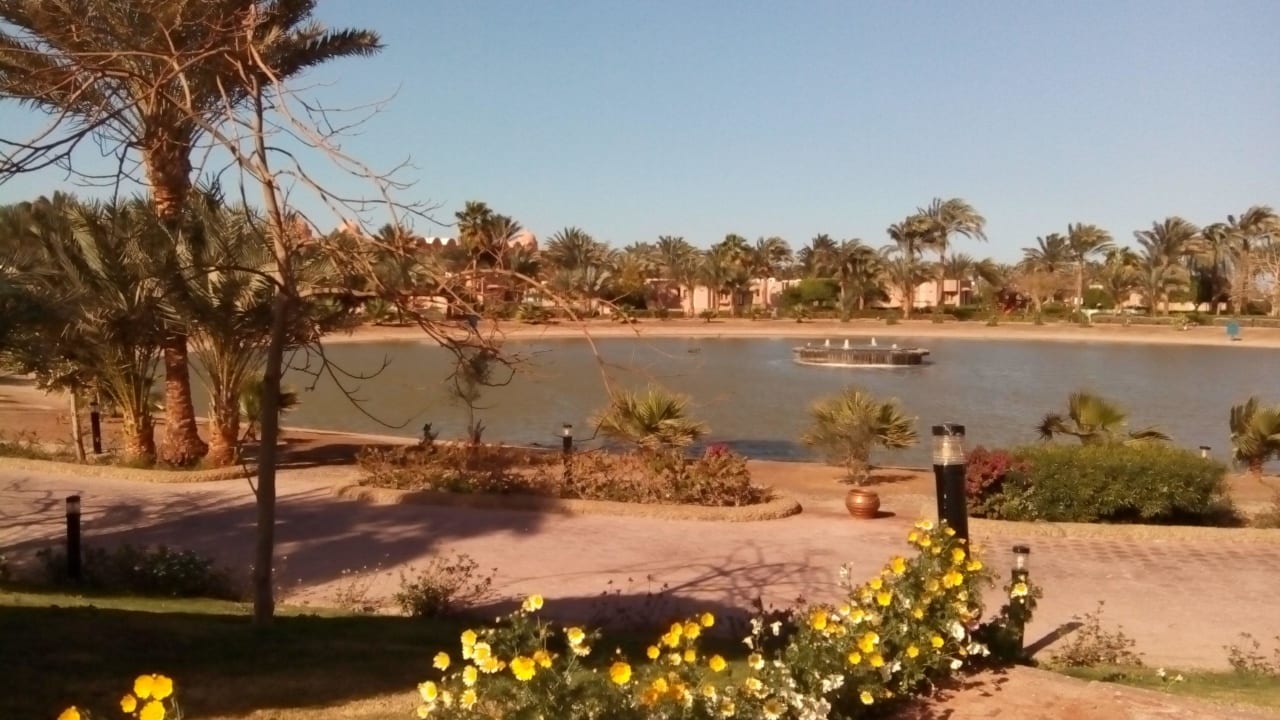 Tolle Gartenanlage Pharaoh Azur Resort