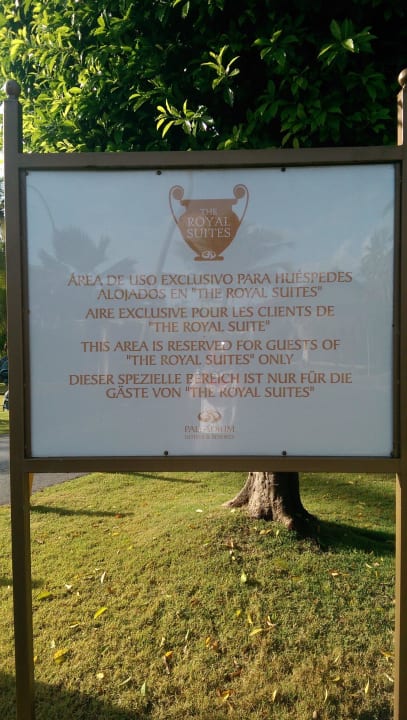 Schild  Grand Palladium Select Bávaro Resort & Spa