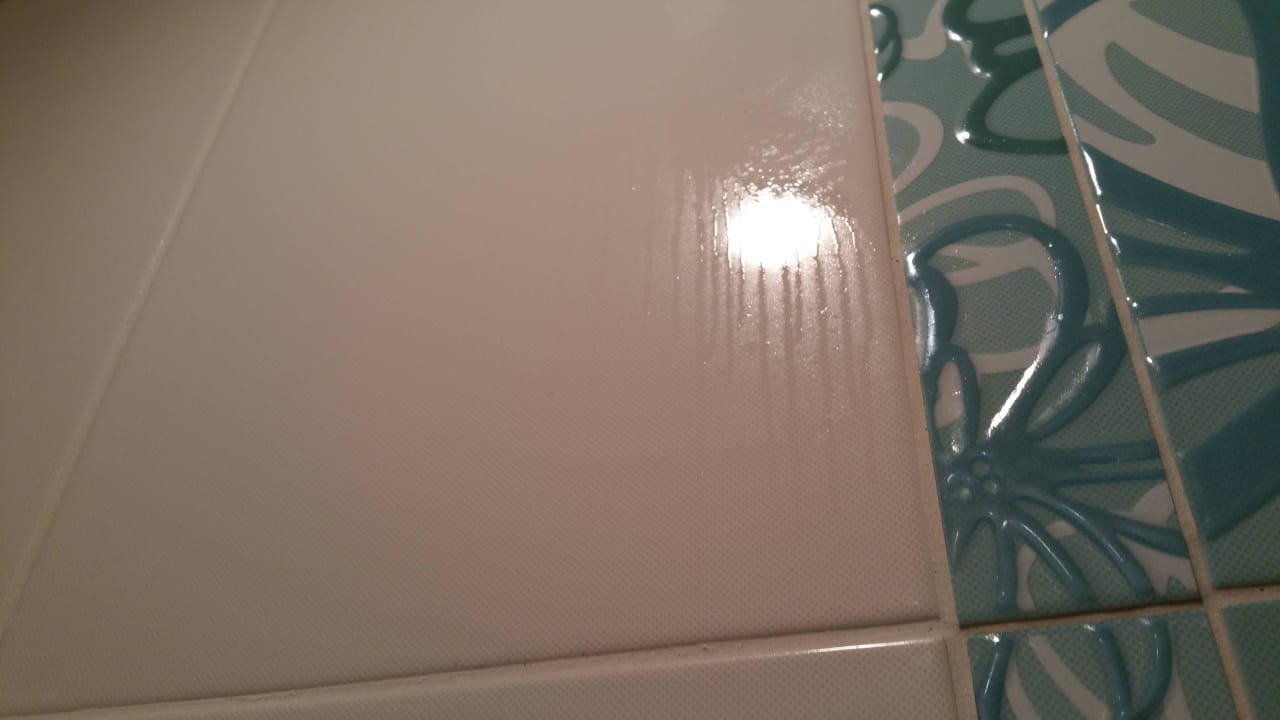 So sieht es nach der Reinigung aus. Ralitsa Aqua Club