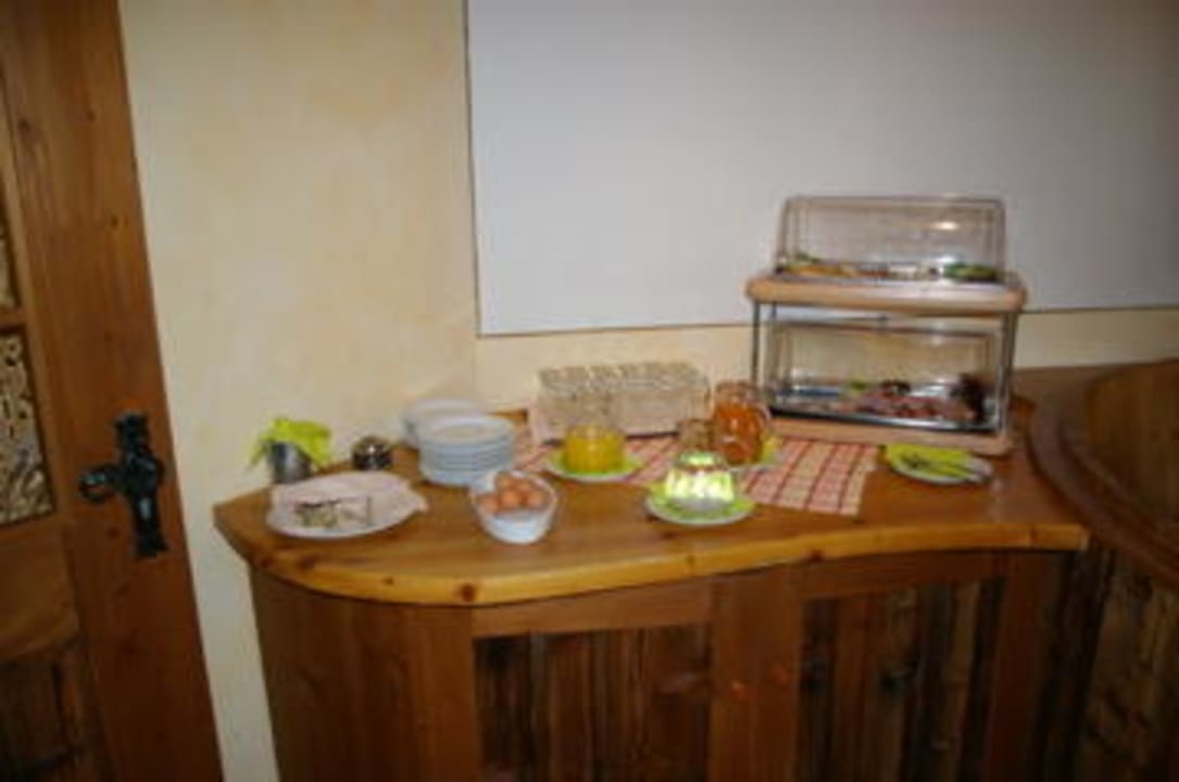 Frühstückssäfte und Wurst/Käseplatten Gasthof Schwabenhof