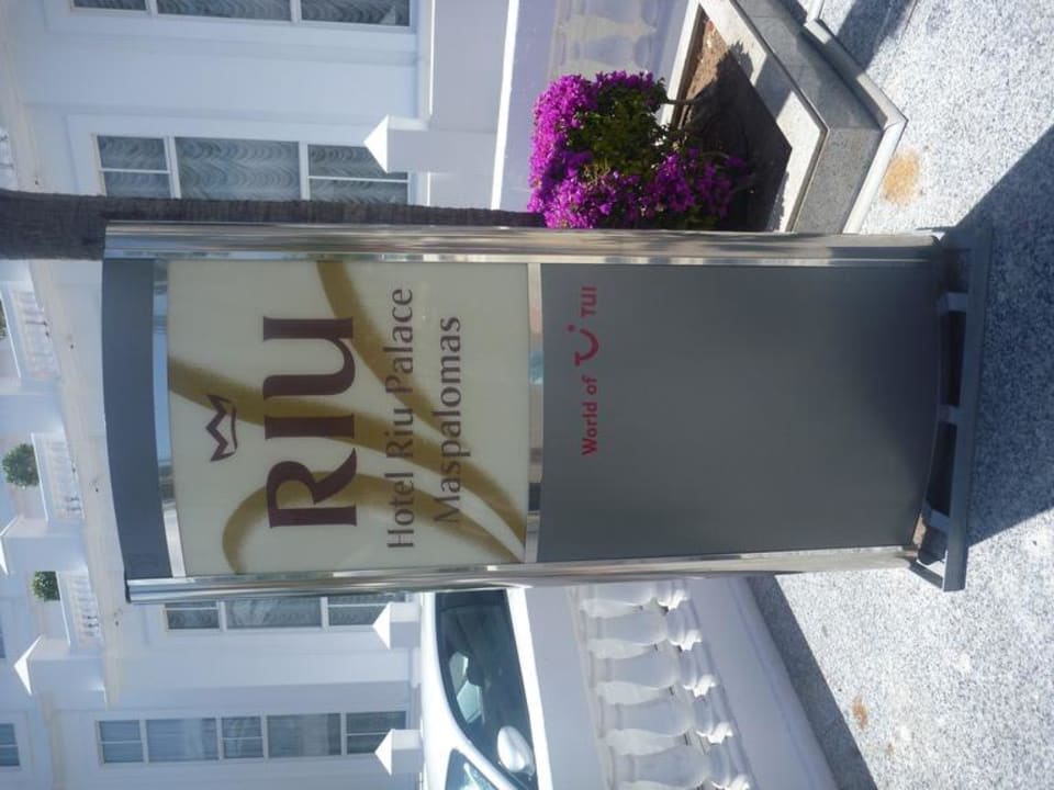 Hoteleingang Hotel Riu Palace Maspalomas Adults Only