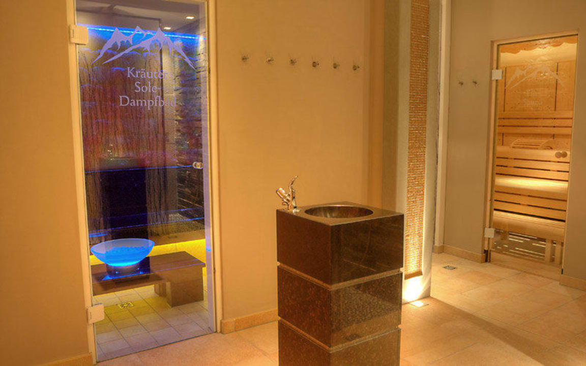 Wellnessbereich mit Sauna und Dampfbad Hotel Panorama
