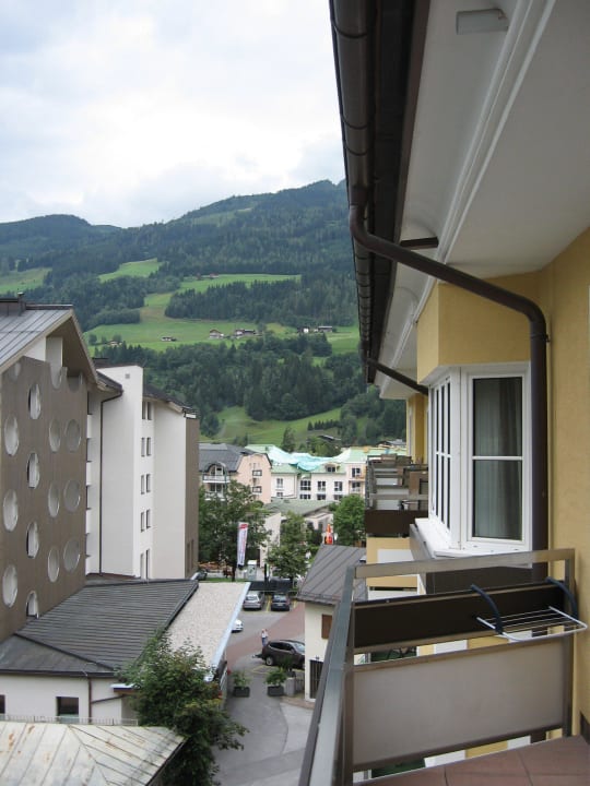 Blick aus dem Balkon Hotel Österreichischer Hof