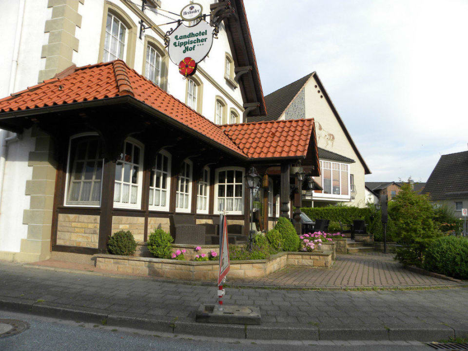 Eingangsbereich Landhotel Lippischer Hof
