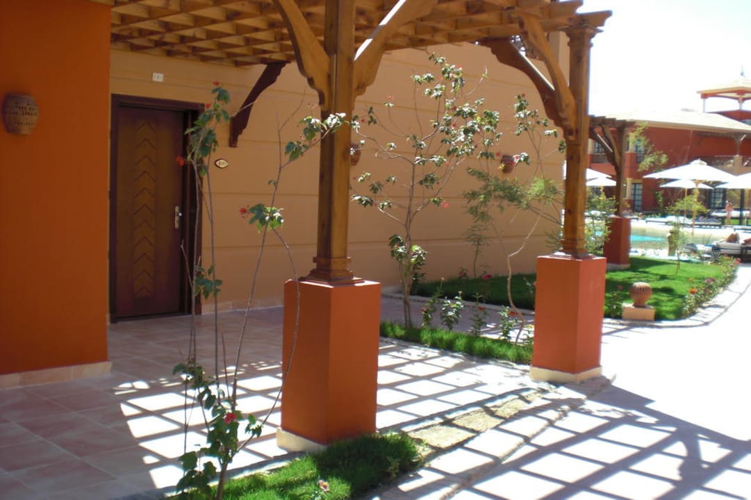 Zimmereingang Pickalbatros Alf Leila Wa Leila Resort - Neverland Hurghada