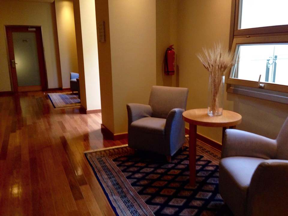 Hotelflur vor dem Aufzug Hotel GDM Megaron Historical Monument Hotel