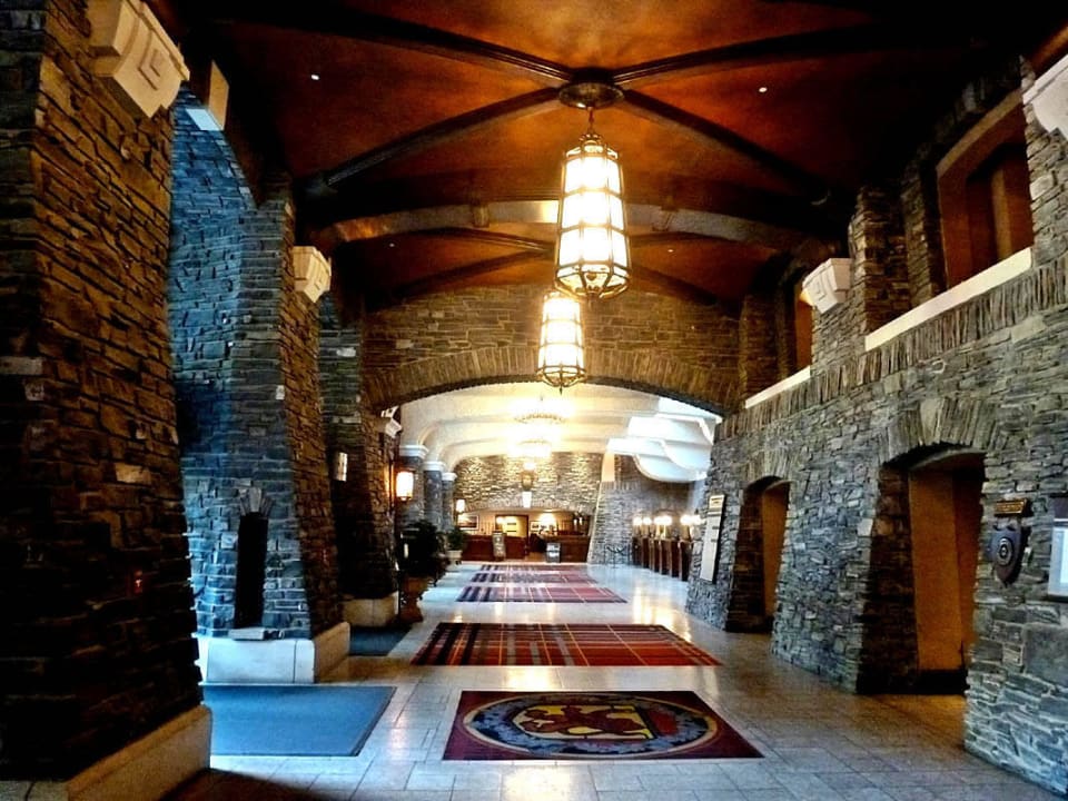 Eingangshalle Hotel The Fairmont Banff Springs