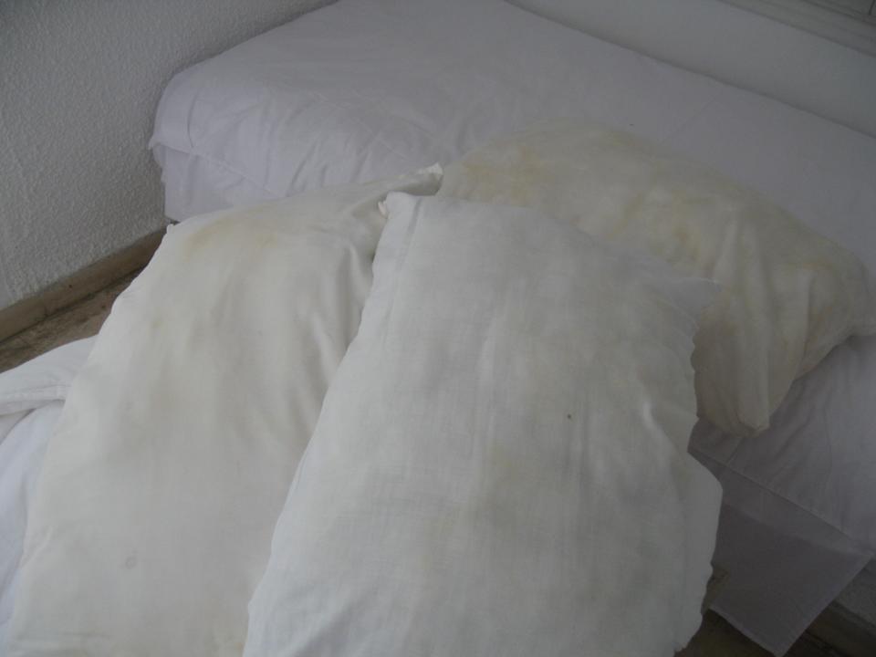 Am Tag der Abreise war schon um 9 Uhr 30 abgezogen Alassio Hotel and Thalasso