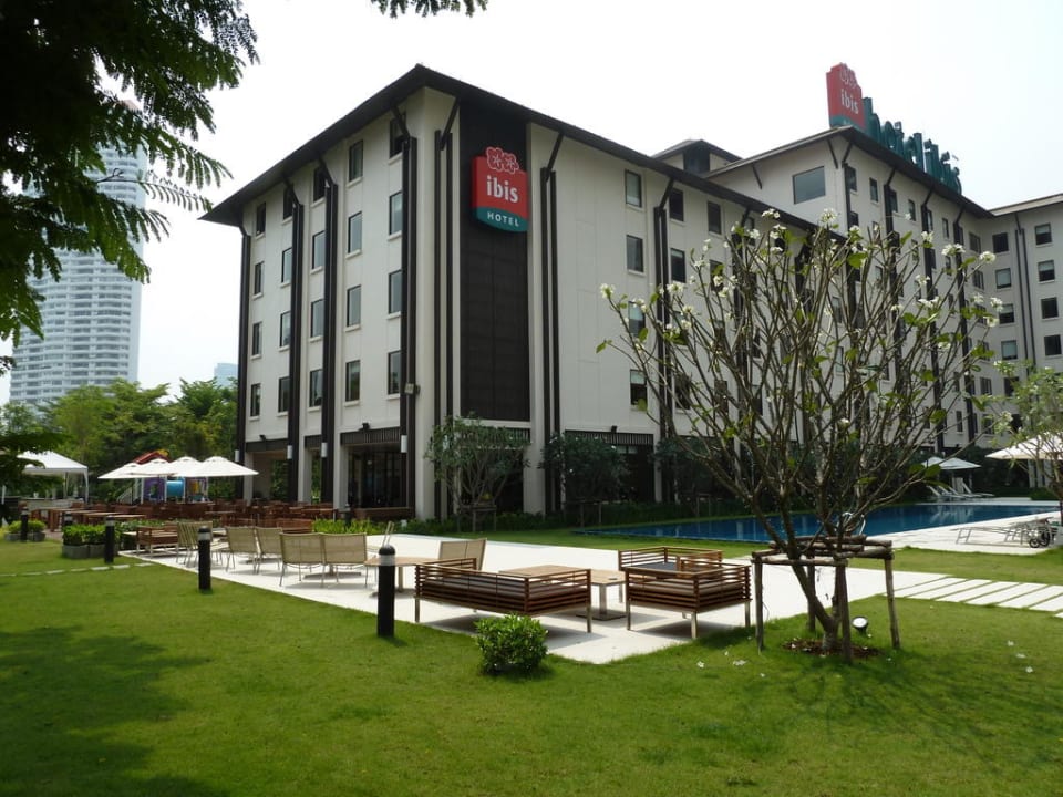 Gartenanlage ibis Hotel Bangkok Riverside