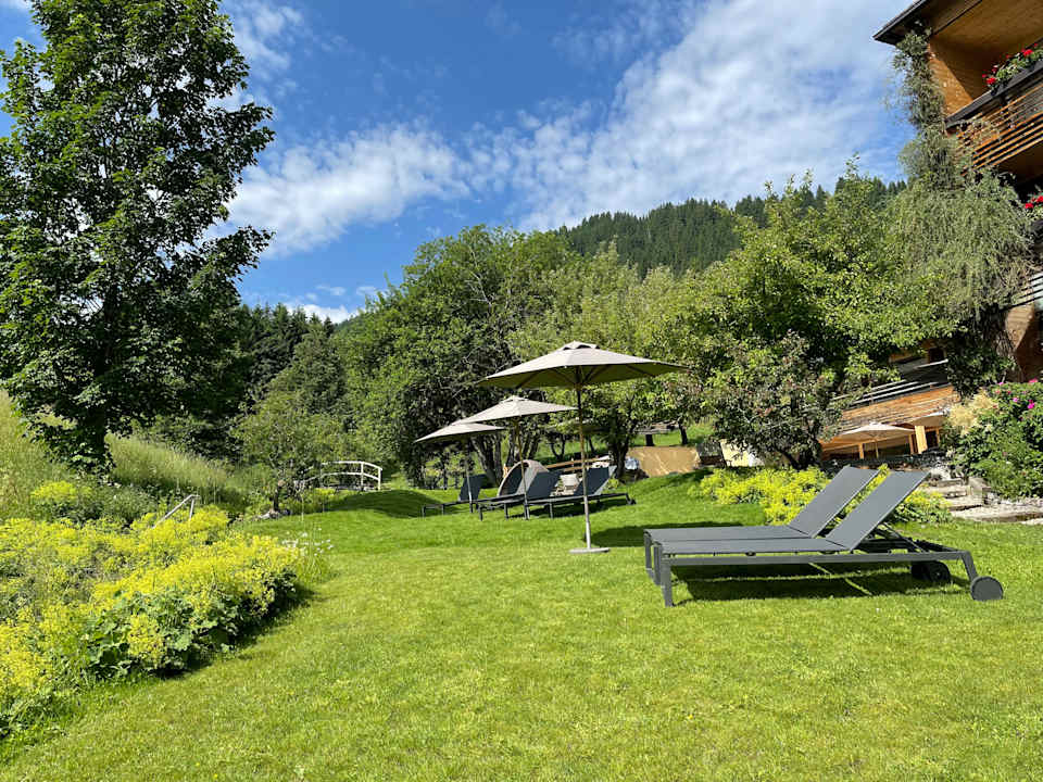 Gartenanlage Naturhotel Chesa Valisa