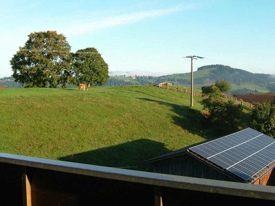 Ausblick v. Balkon Ferienhotel Starennest