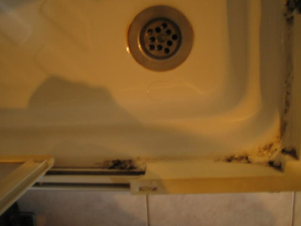 verschimmelte Dusche Naxos Magic Village
