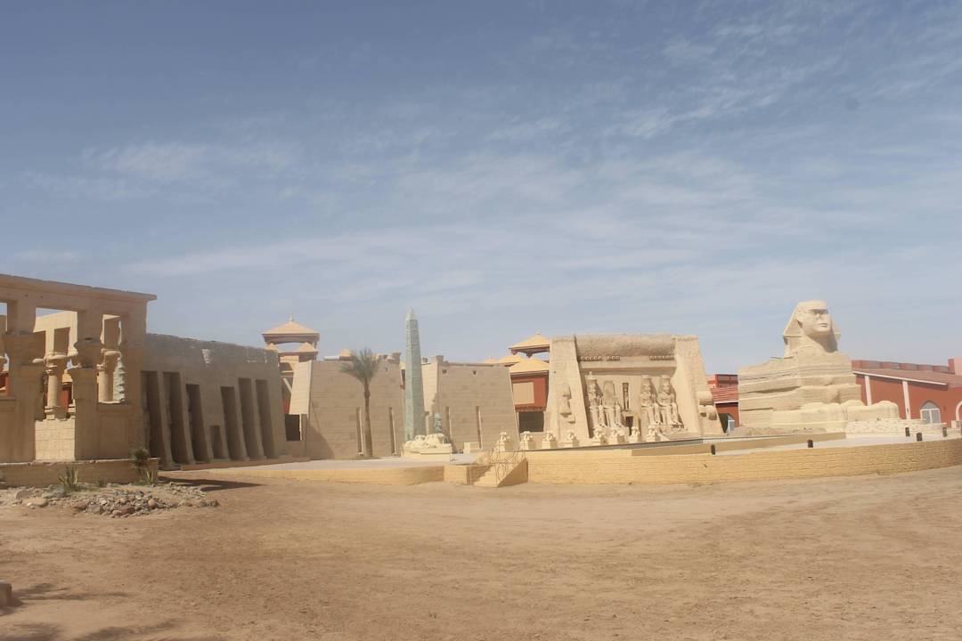 Anlage für Lichtershow Pickalbatros Alf Leila Wa Leila Resort - Neverland Hurghada