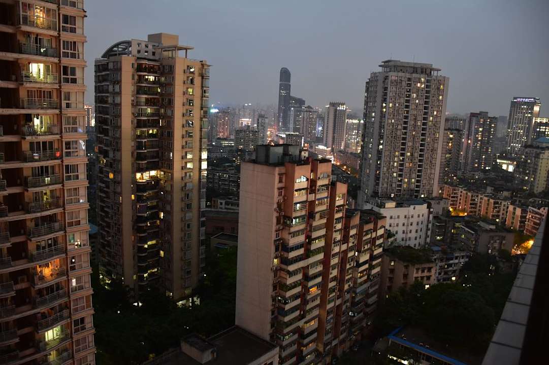 Ausblick aus dem Zimmer Hotel Wanyou Conifer