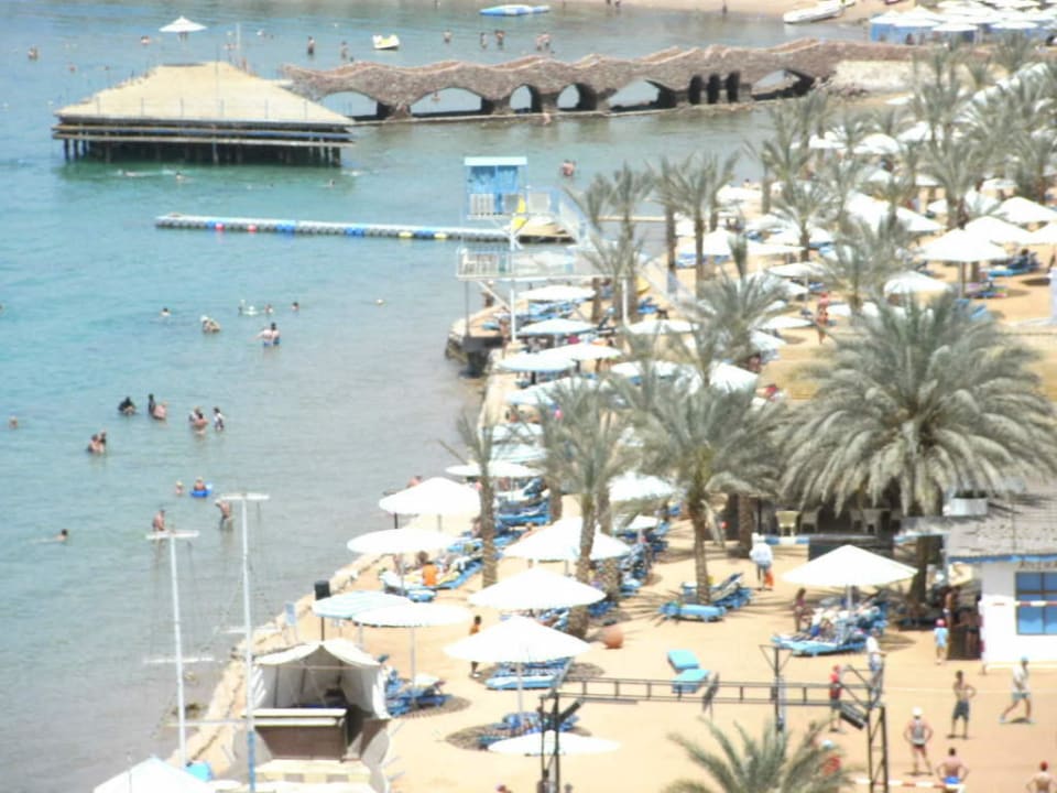 Steg am Strand Albatros Sharm Resort