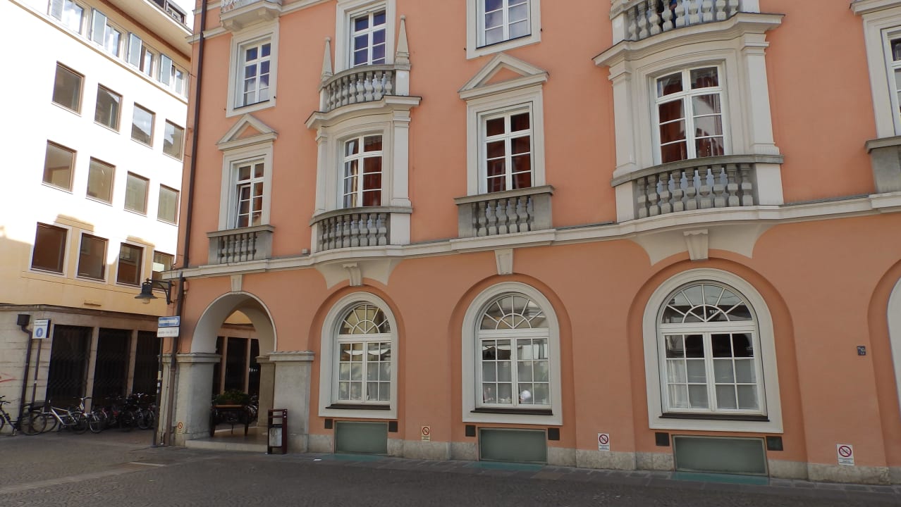 Rückseite Hotel Citta Stadt Hotel Citta