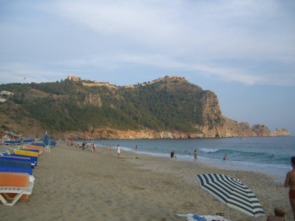 Strand am Abend Hotel Kleopatra Bebek