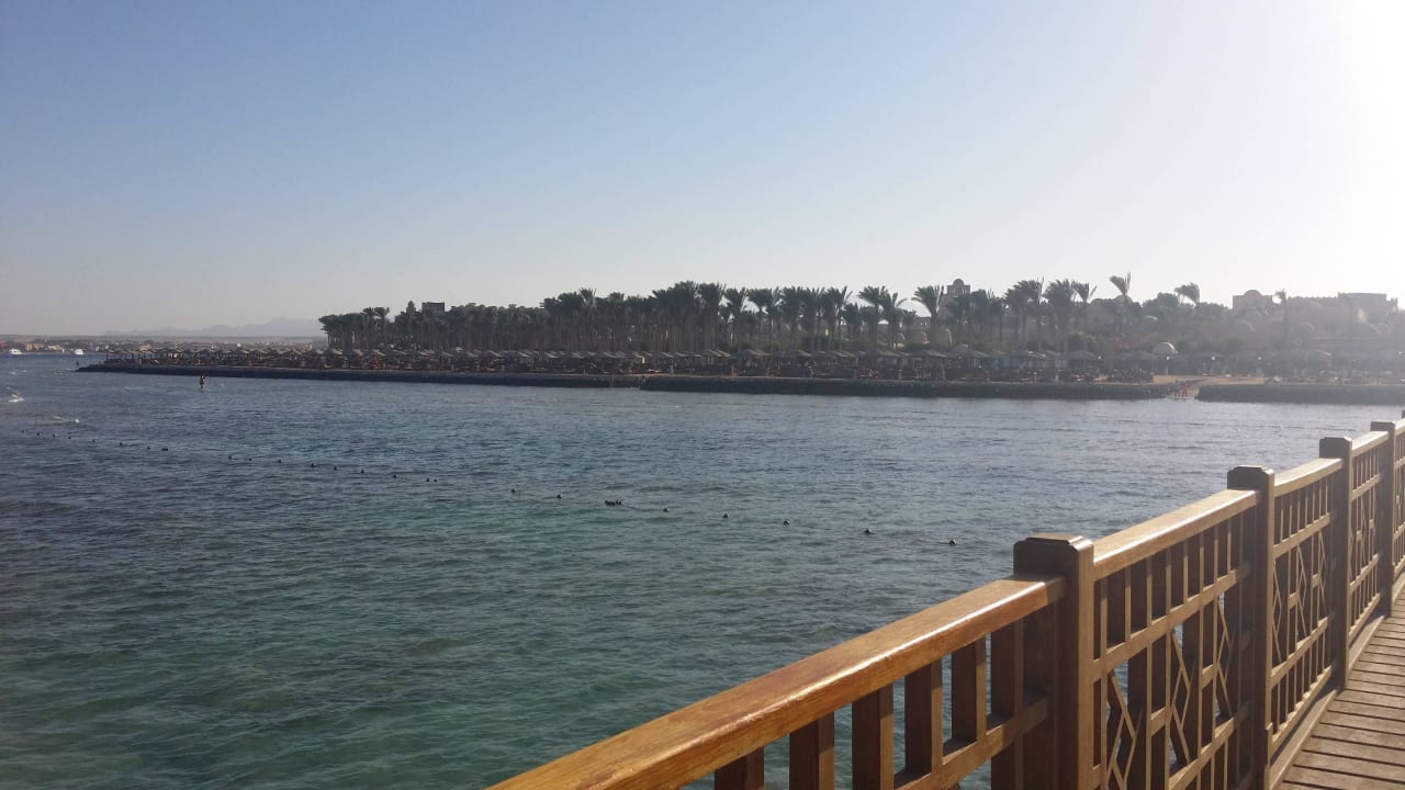 Ausblick vom Steg Grand Makadi