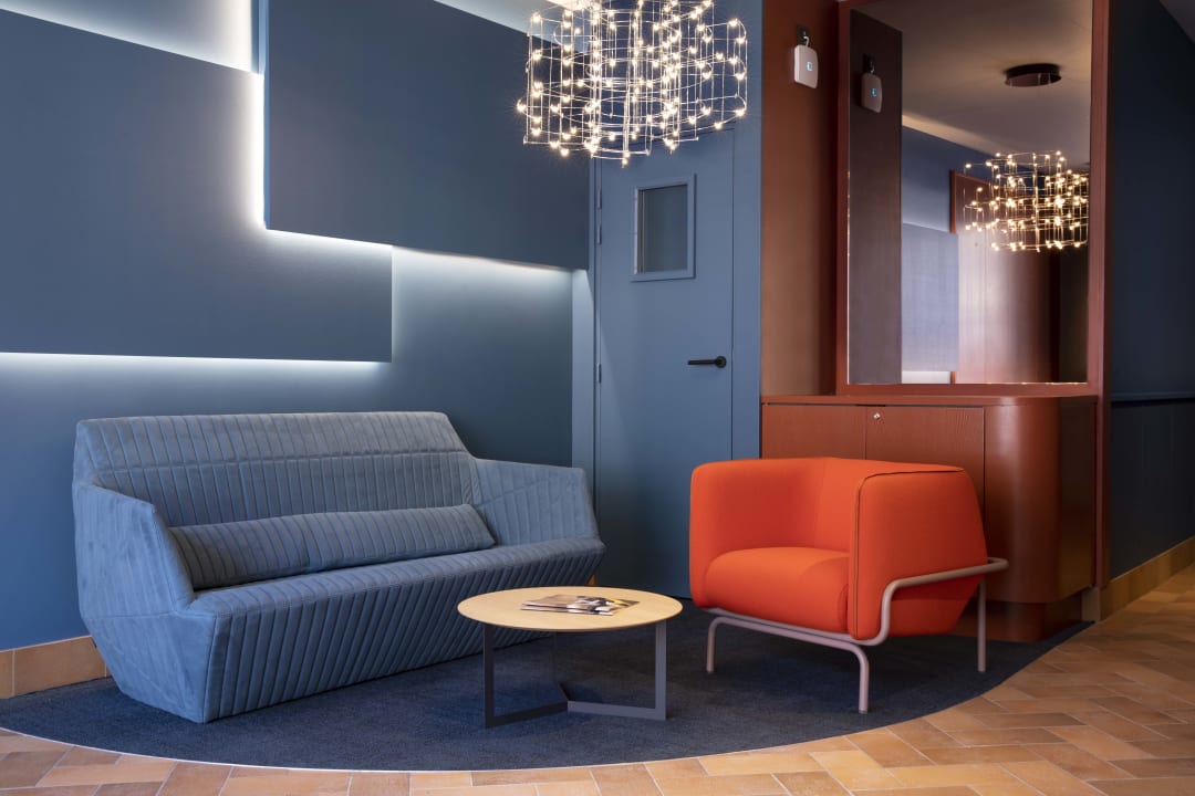 Lobby Hotel Le Colombier