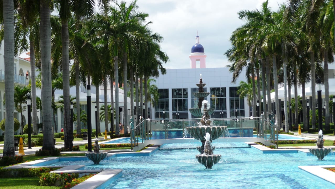 Blick zur Lobby Hotel Riu Palace Mexico