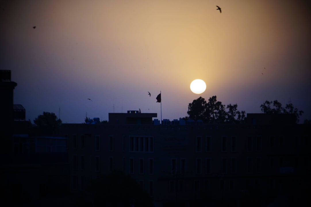 Ausblick aus dem Zimmer Hotel Meriem