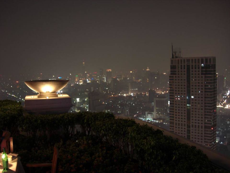 Ausblick von der Sky Bar Hotel Lebua At State Tower