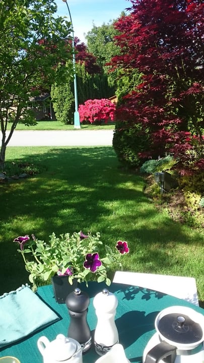 Nett gedeckter Tisch  Meadowbrook Bed & Breakfast