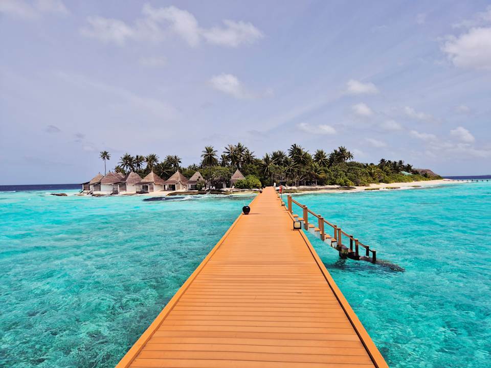 Ausblick Angaga Island Resort