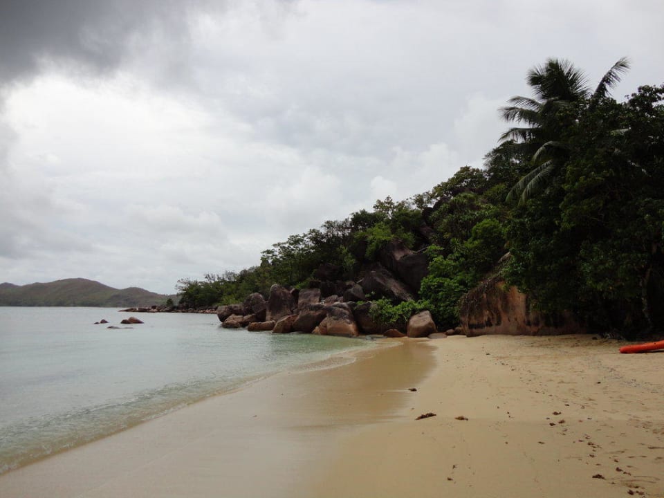 Ein Blick durch die Hotel-Bucht Le Domaine de La Reserve