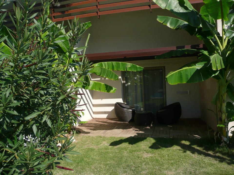 Sitzecke vor der Suite Paloma Pasha