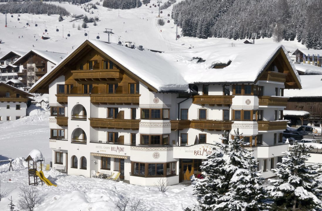 Außenansicht Winter Hotel Garni Belmont