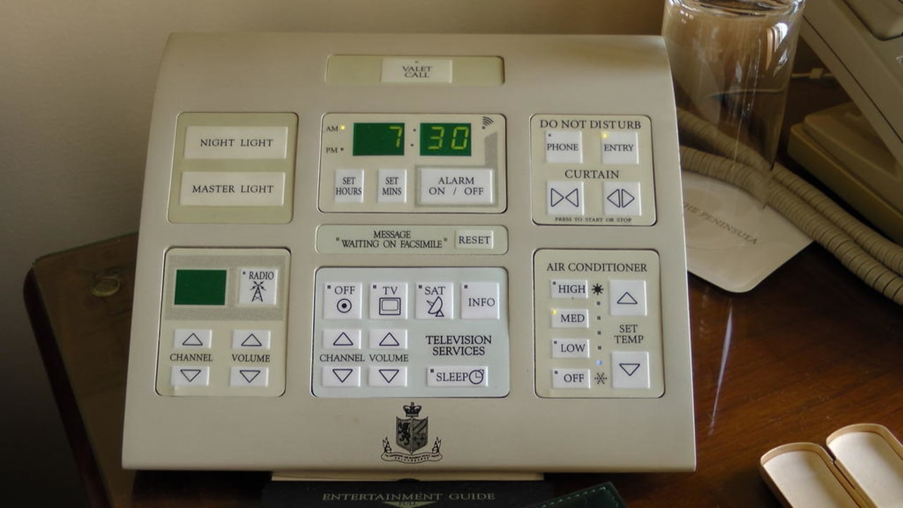 Kommandozentrale Hotel The Peninsula Bangkok