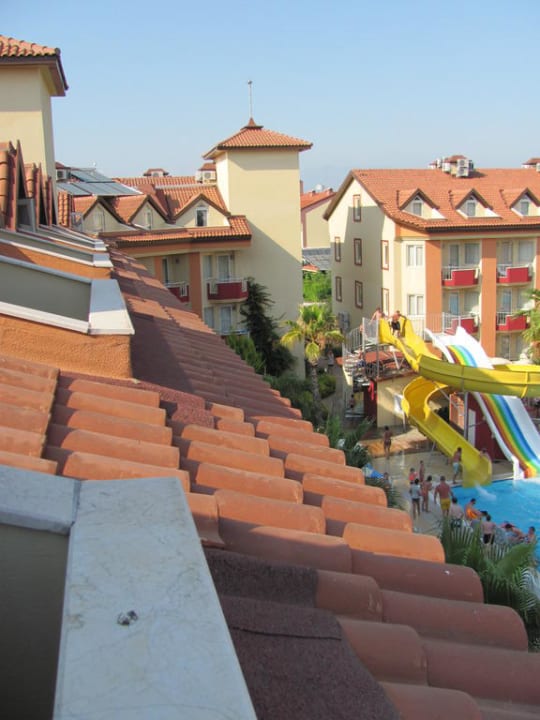 Ausblick von Zimmer 1411 Hotel Orfeus Park