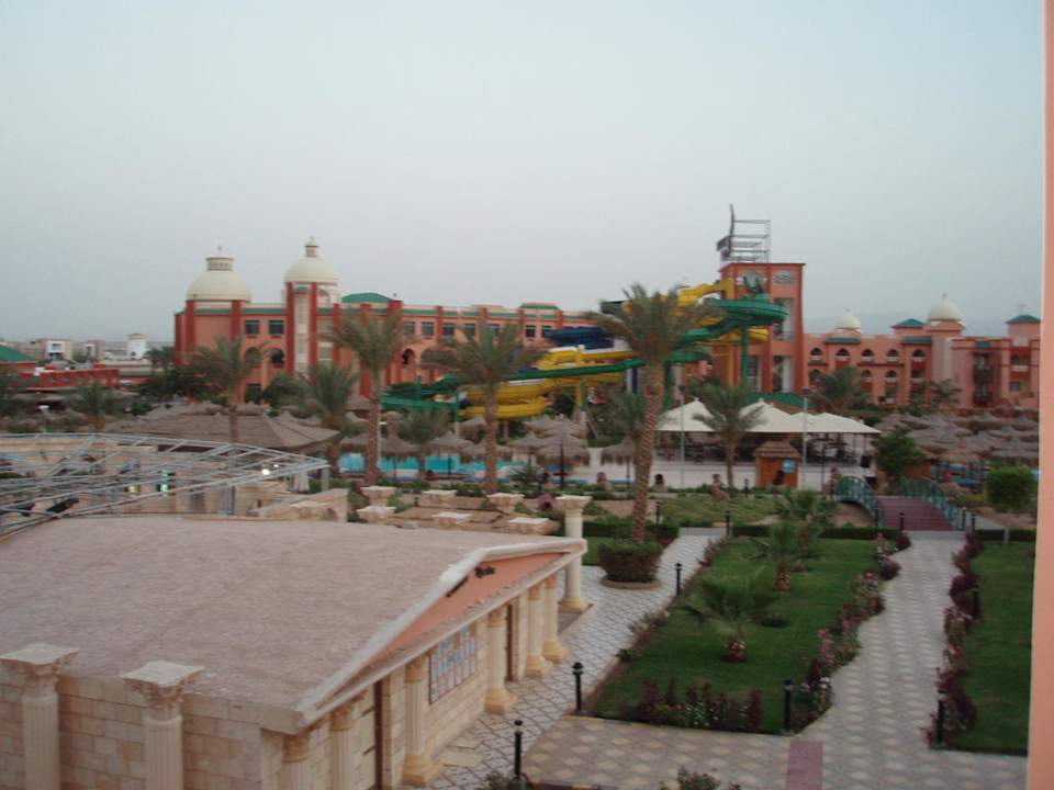 Ausblick aus dem Zimmer Pickalbatros Aqua Park Resort - Hurghada