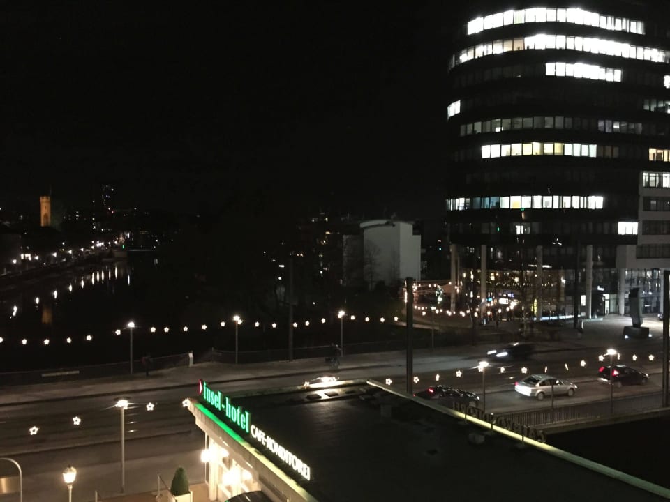 Ausblick aus Zimmer 308 Insel Hotel Heilbronn