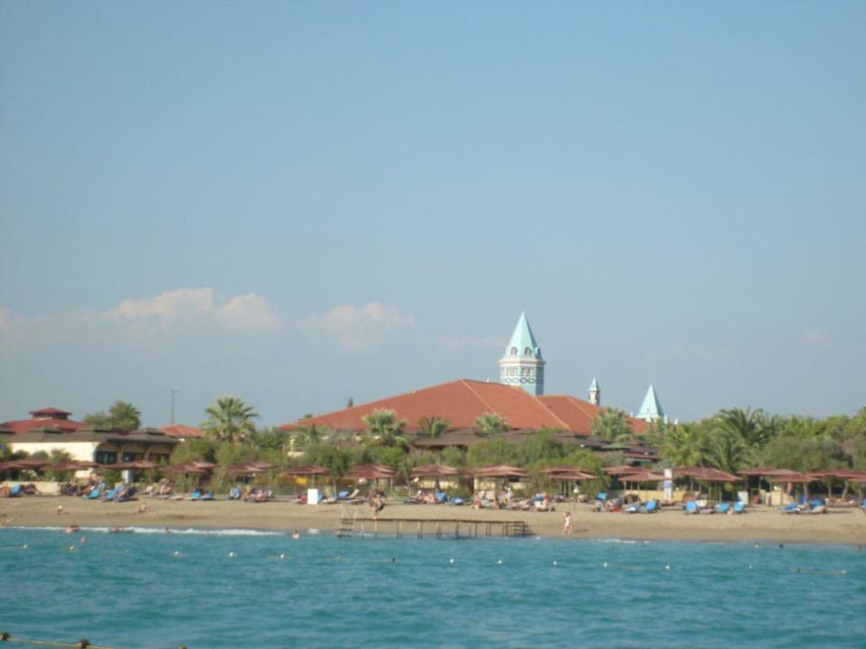 Club Ali Bey vom Meer aus gesehen Ali Bey Club