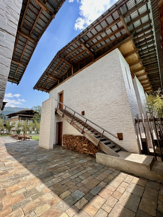 Außenansicht Amankora Bumthang Lodge