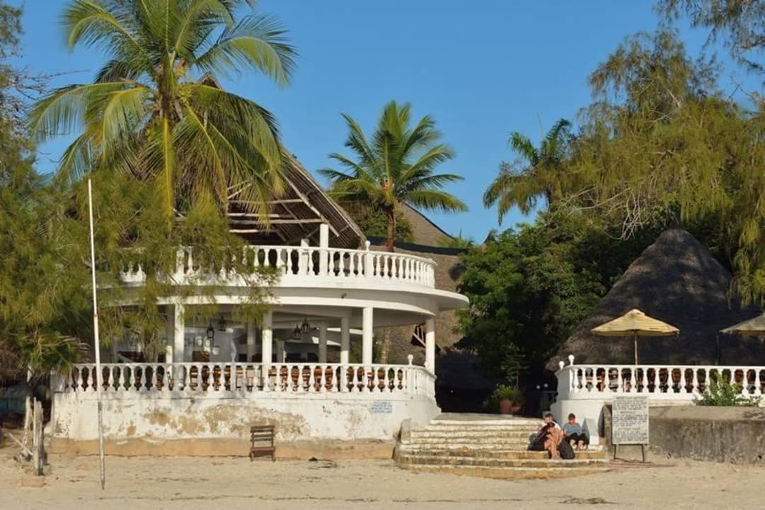 Hotel vom Strand aus Hotel Papillon Lagoon Reef