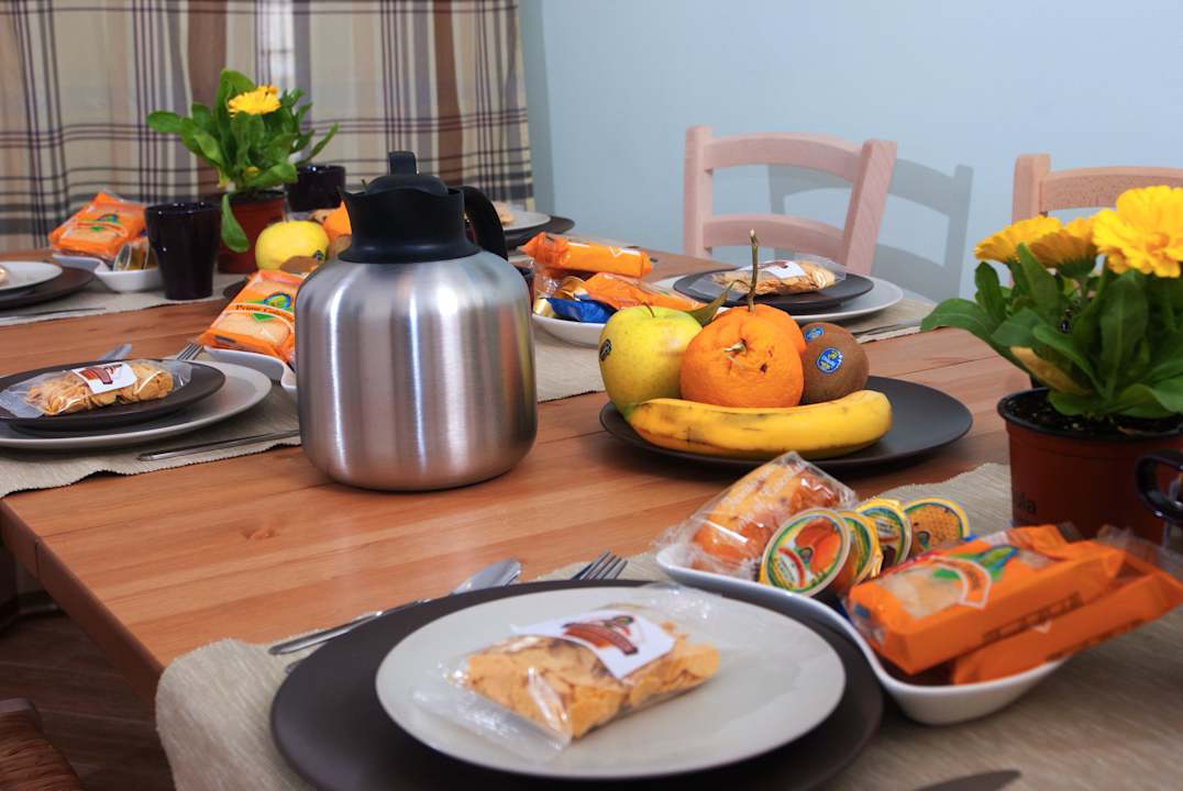 Sala colazione invernale Casa Vacanza San Giovanni