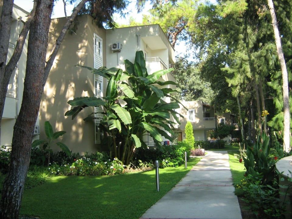 Ubytování a zahrada Club Sidelya Hotel