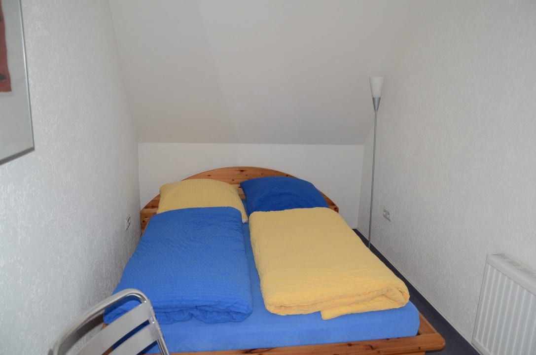 Schlafzimmer klein Inselresidenz Seeschwalbe Steinkrüger