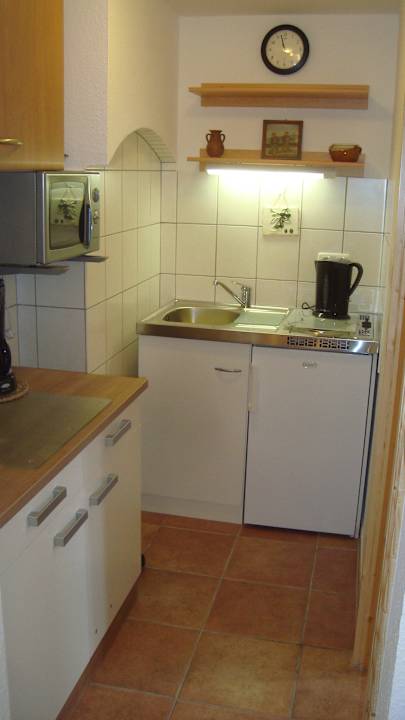 Miniküche App 3 Alttolkewitzer Ferien- & Privatzimmer