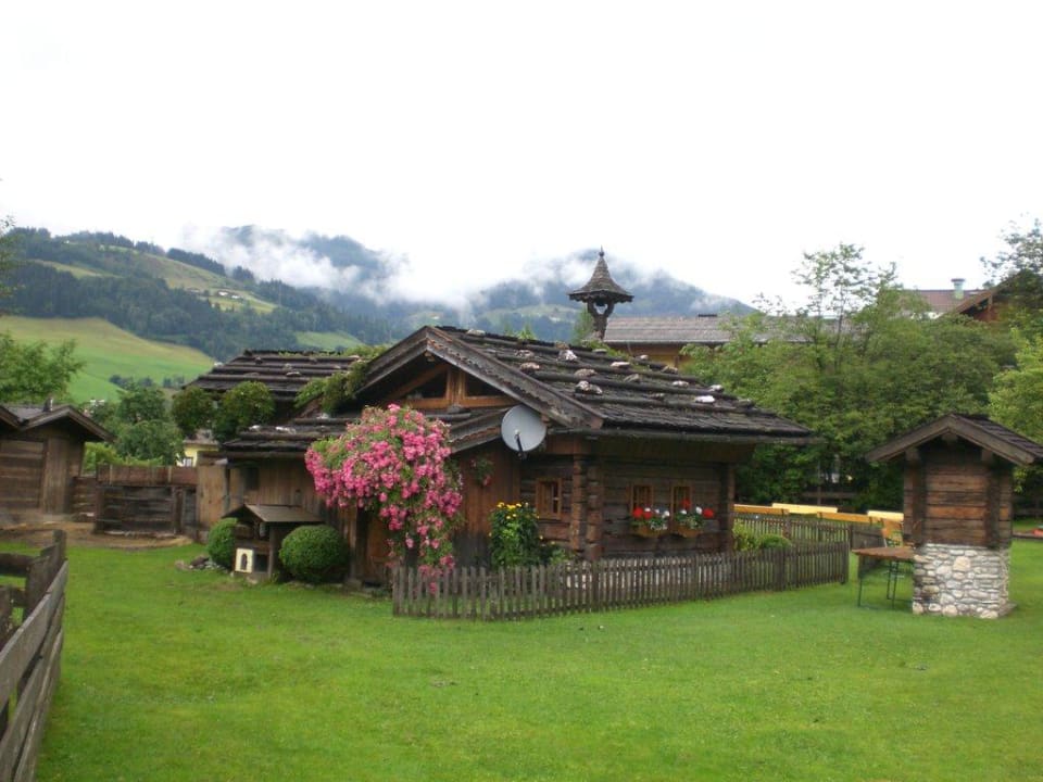 Hütte Spielplatz Hotel Ferienparadies Lerch