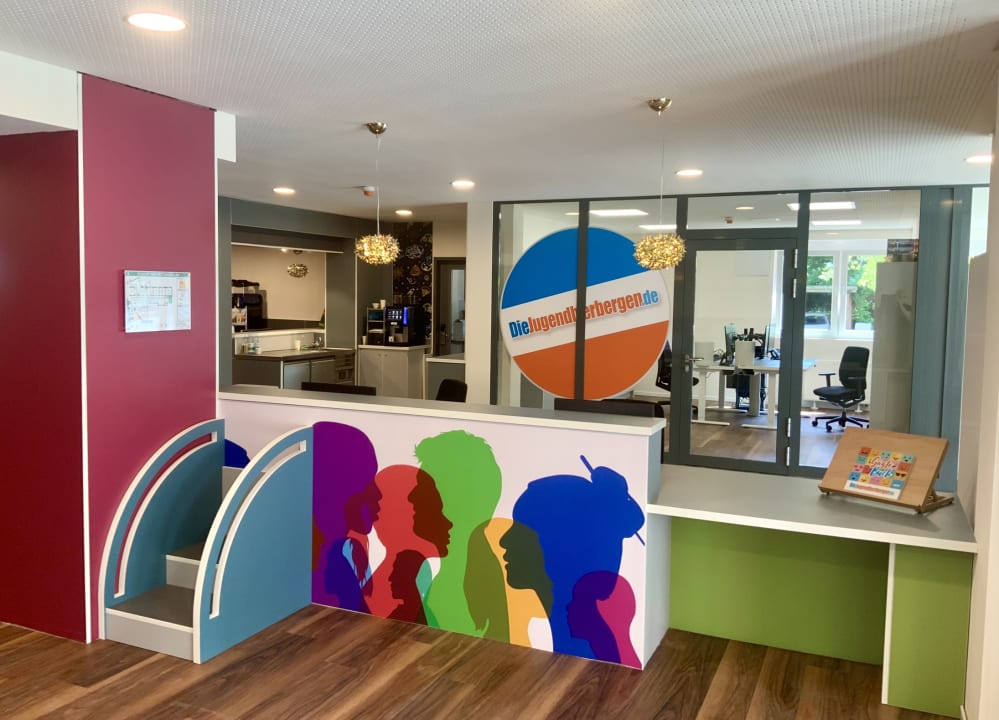 Lobby Rhein-Main-Jugendherberge Mainz