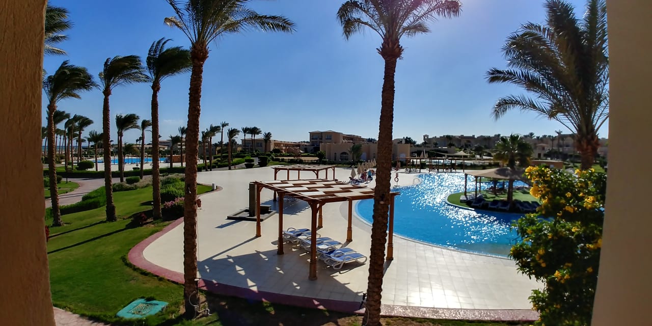 Ausblick Cleopatra Luxury Resort Makadi Bay