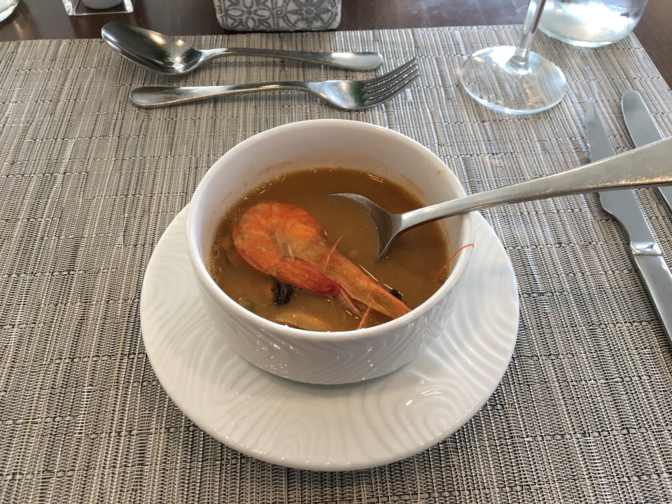 Meeresfrüchte-Suppe allsun Hotel Riviera Playa