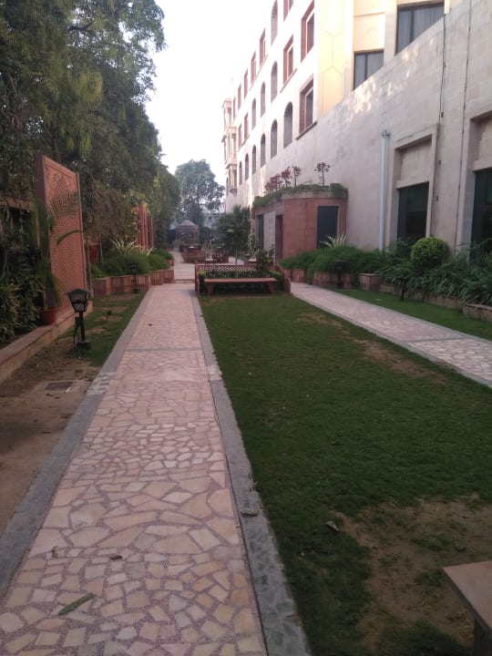 Gartenanlage Hotel Mansingh Palace