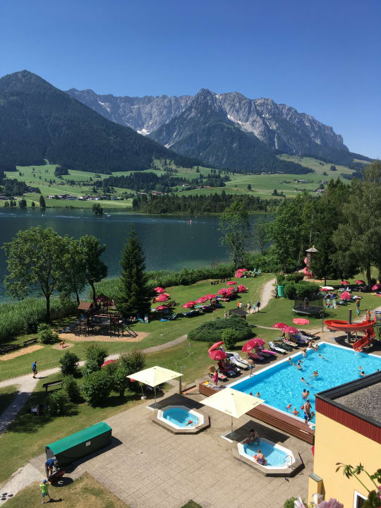 Ausblick Hotel Bellevue am See