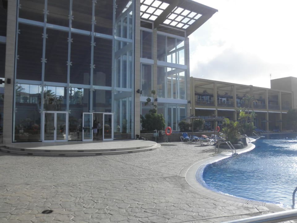 Eingang zur Lobby AluaVillage Fuerteventura