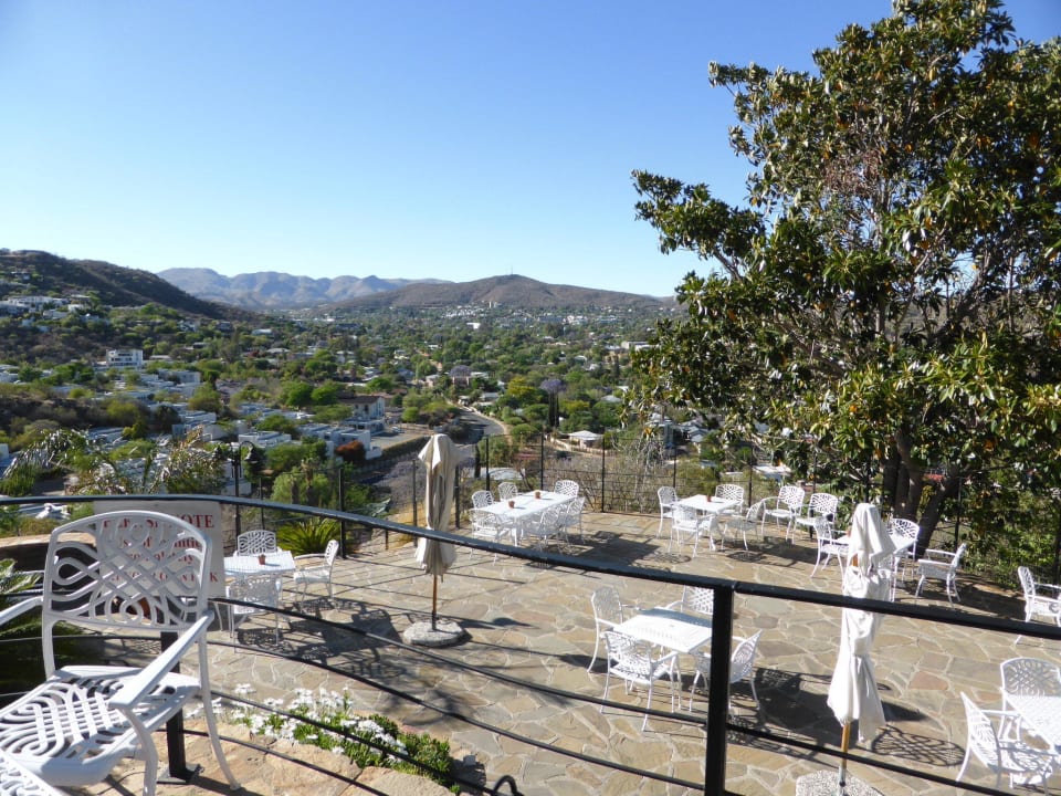 Blick von der Terrasse Hotel Thule